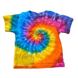 Tie dye short sleeve t-shirt for toddlers - 12-18M